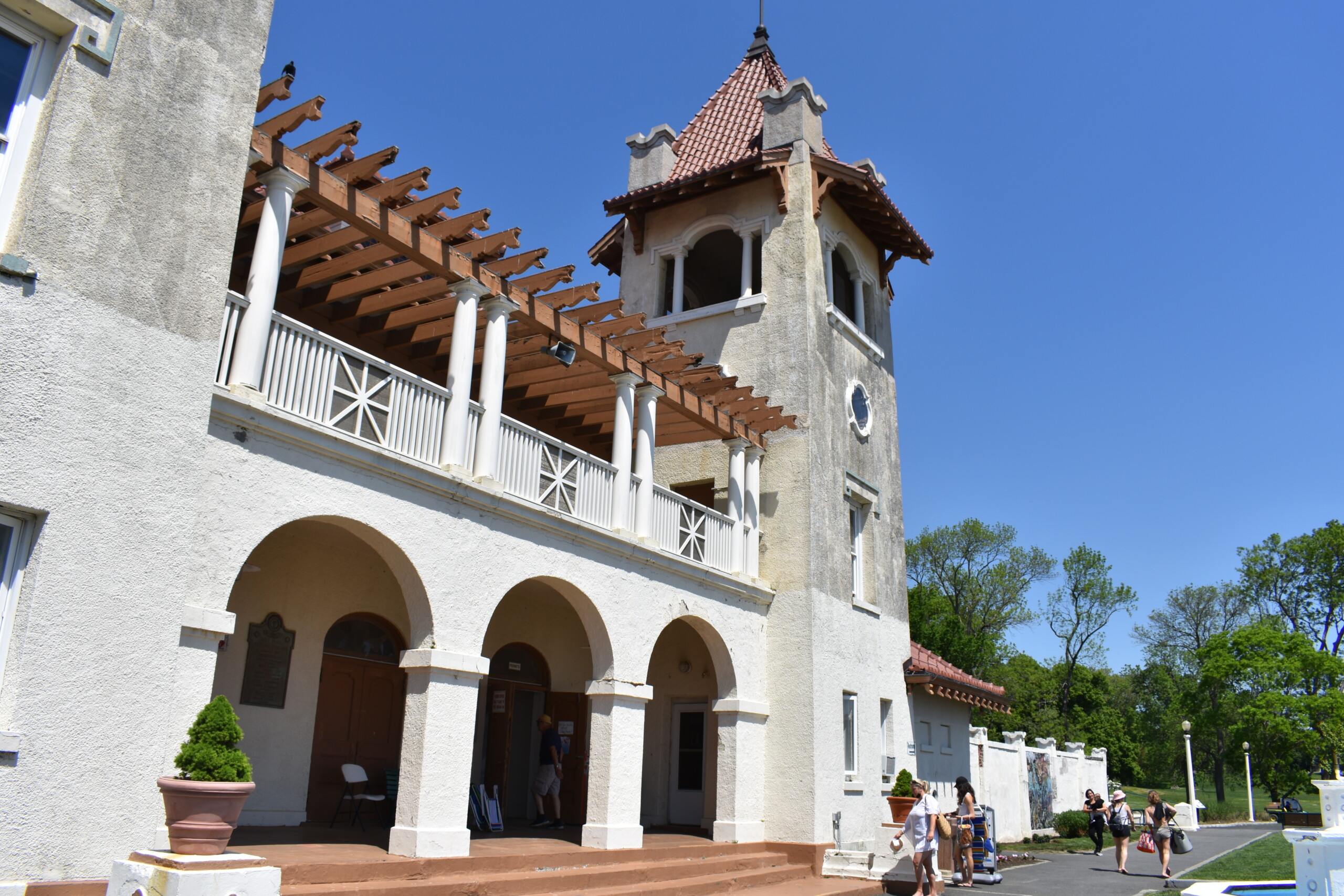 (PHOTO: The tower building in Rye Town Park. File photo, 2021. Credit: Pei Pei Martin.)