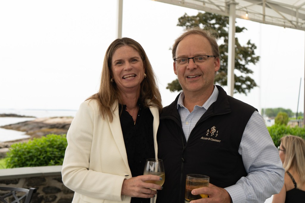 (PHOTO: The Friends of Rye Nature Center (FRNC) raised over $160,000 at its annual Nature Access Fund (NAF) Benefit fundraiser on Friday, May 30, 2025. Jen and Terry Morris. Contributed.)