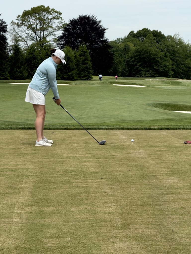 (PHOTO: Rye Girls Varsity Golf's 2025 MVP: senior Myla Bisceglia. Contributed.)
