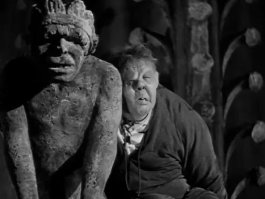 (PHOTO: Charles Laughton as Quasimodo in The Hunchback of Notre Dame, 1939. Source: YouTube.)