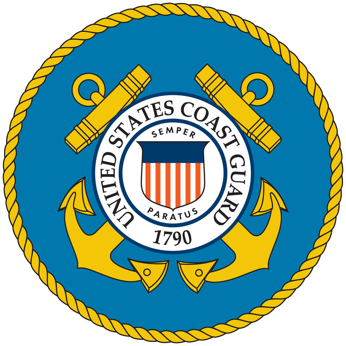 U.S. Coast Guard seal logo