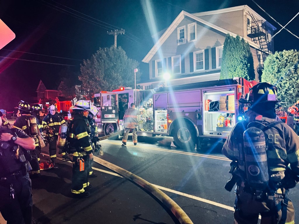 (PHOTO: A fire at Delicias Arellano deli on Midland Avenue on July 28, 2025 will cause the establishment to close temporarily for repairs. Source: Rye FD.)