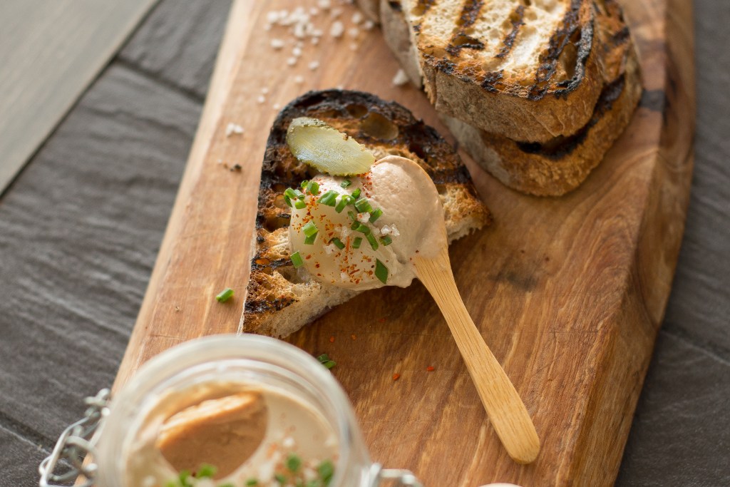 (PHOTO: Chicken Liver Mousse at l’escale in Greenwich. Contributed.)