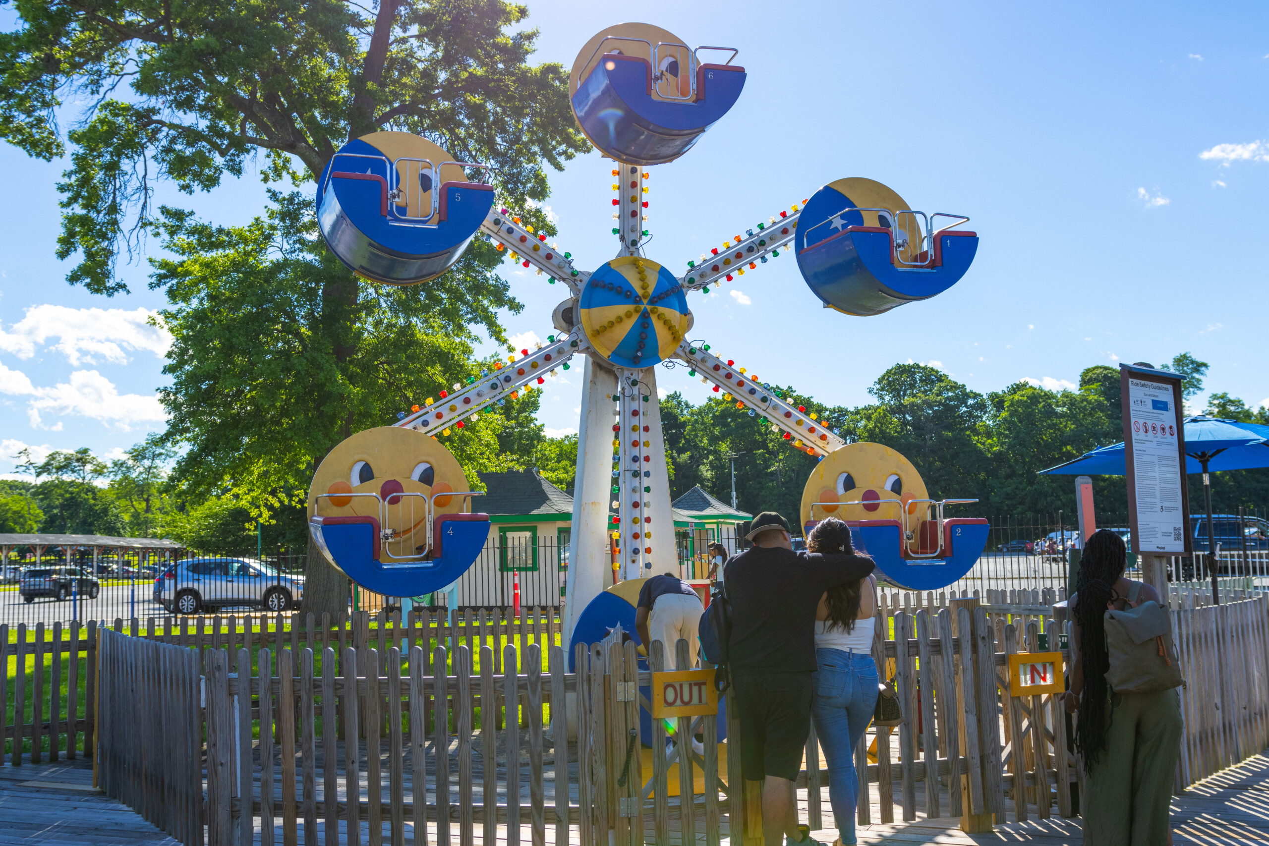 (PHOTO: The Sun & Moon ride at Kiddyland in Rye Playland. File photo 2024. Credit: Alex Lee.)