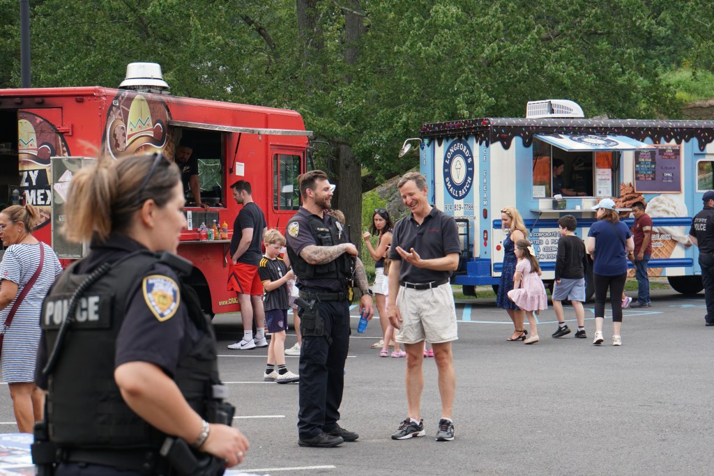 (PHOTO: Rye PD held its third annual National Night Out on August 5, 2025 at Rye Recreation. Credit: Eli Chopra.)