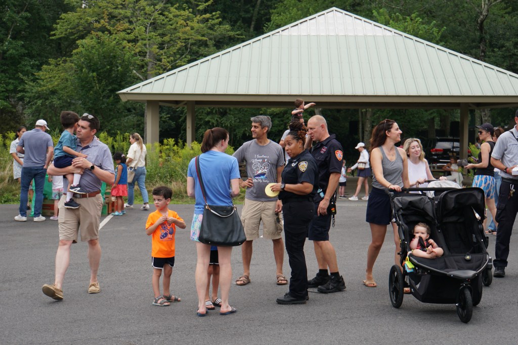 (PHOTO: Rye PD held its third annual National Night Out on August 5, 2025 at Rye Recreation. Credit: Eli Chopra.)
