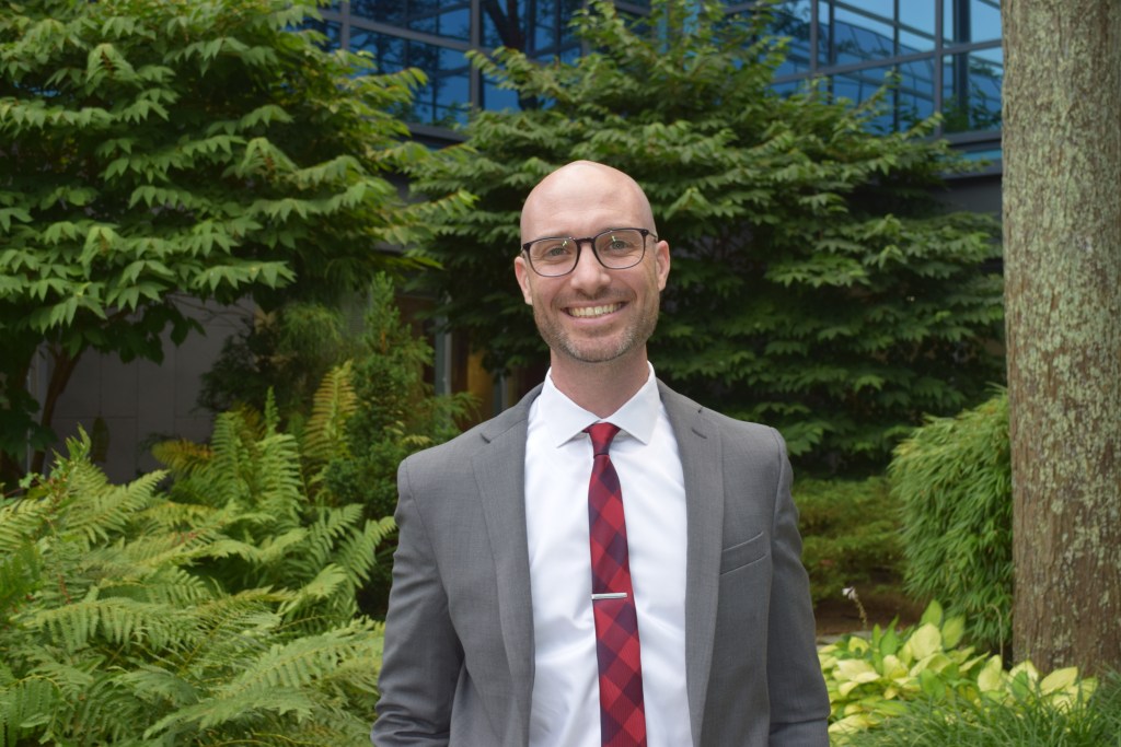 (PHOTO: Nicholas (Nick) Clair was appointed as the next principal for Rye Middle School in August. Contributed.)