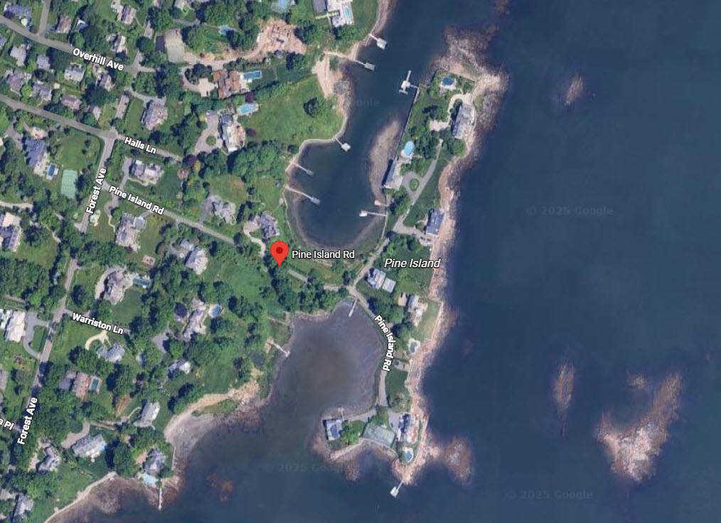 (PHOTO: Plans for roadway widening, new curbing and drainage infrastructure, and landscaping enhancements along Pine Island Road will be discussed at the planning commission on September 30, 2025. Source: Google Maps.)
