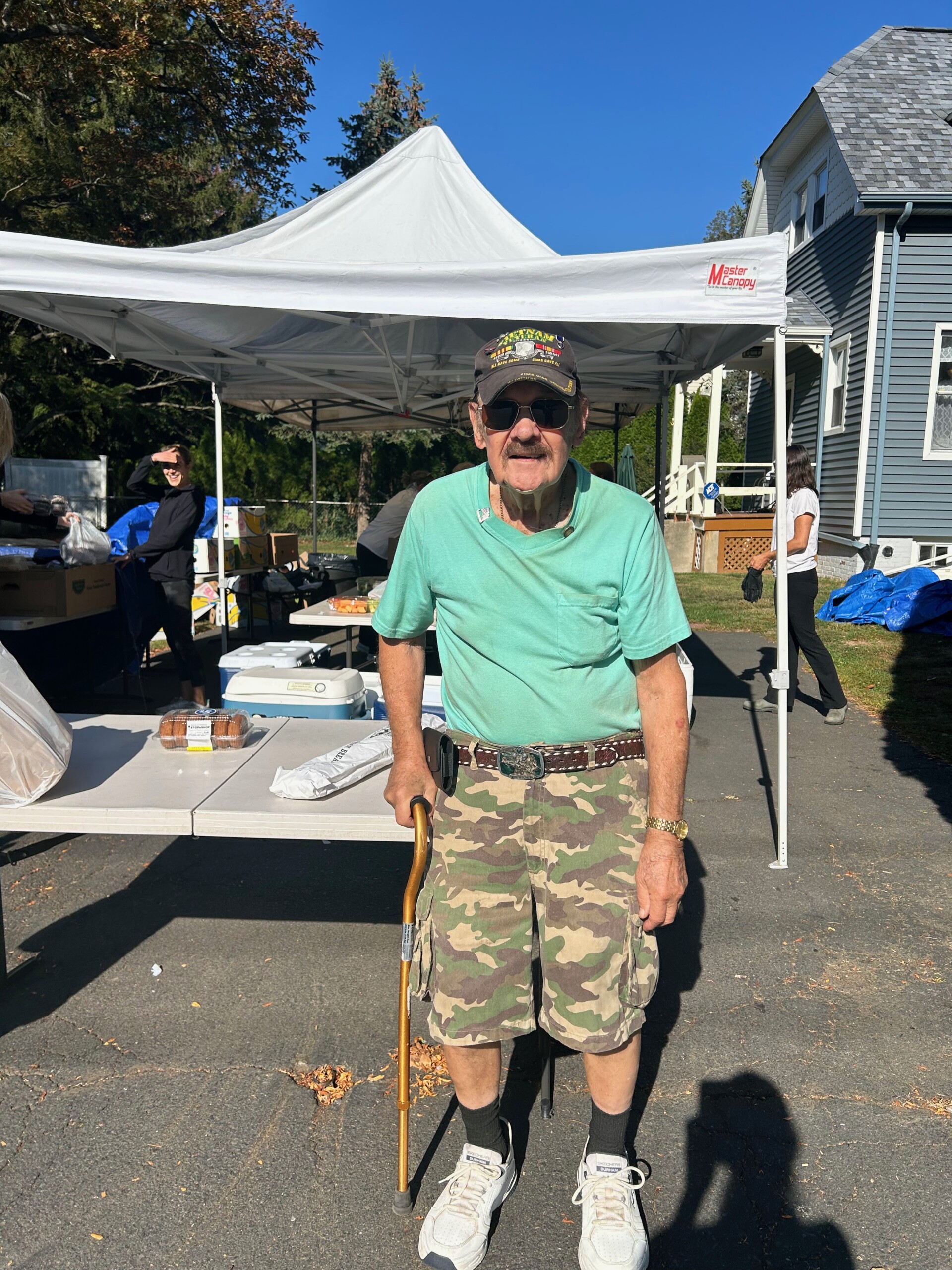 (PHOTO: Richie - A senior food recipient. Contributed.)