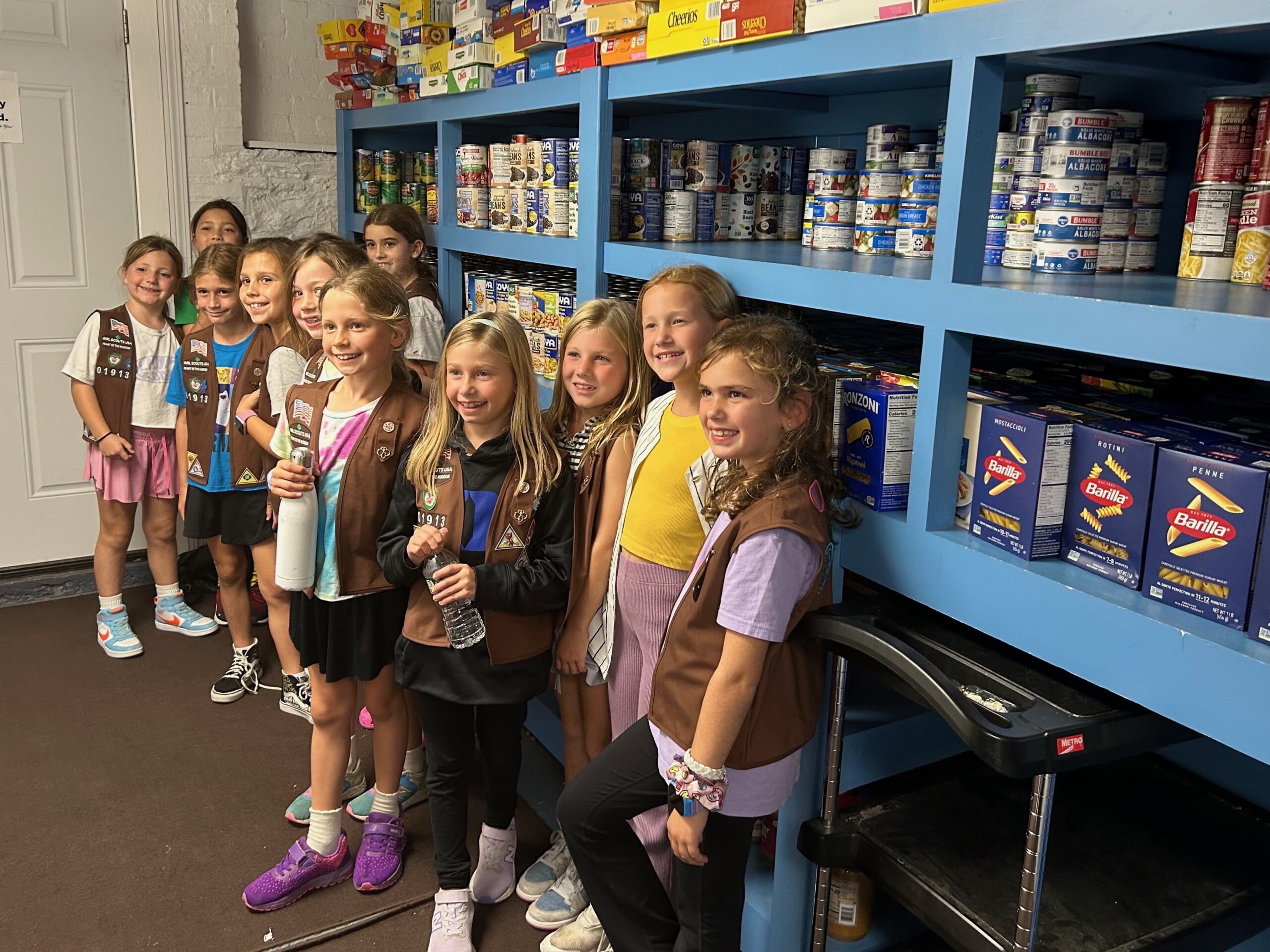(PHOTO: Rye Troop 1913 3rd grade Osborn Brownies. Contributed.)