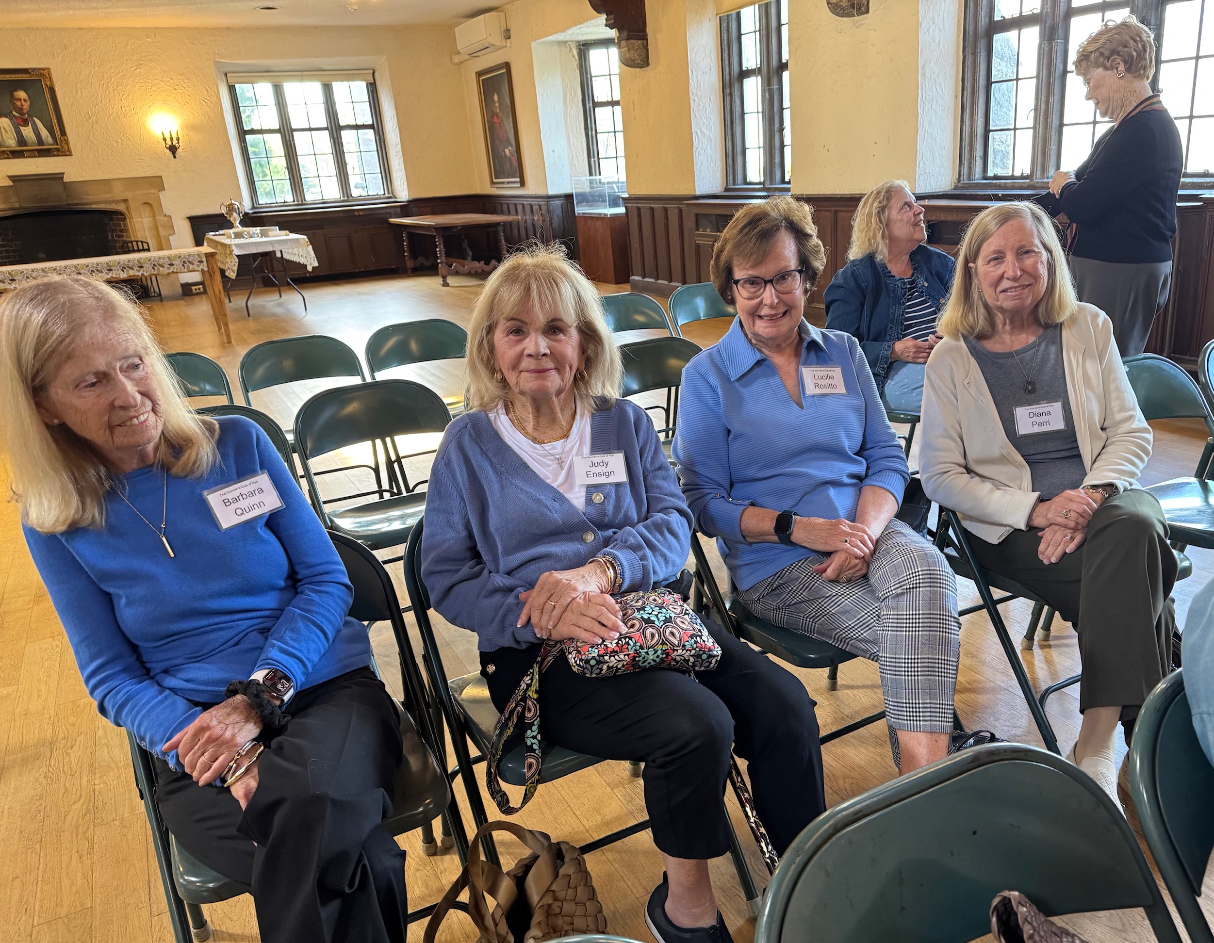 (PHOTO: Women’s Club of Rye members meeting for a speaker event at Christ’s Church. Contributed.)