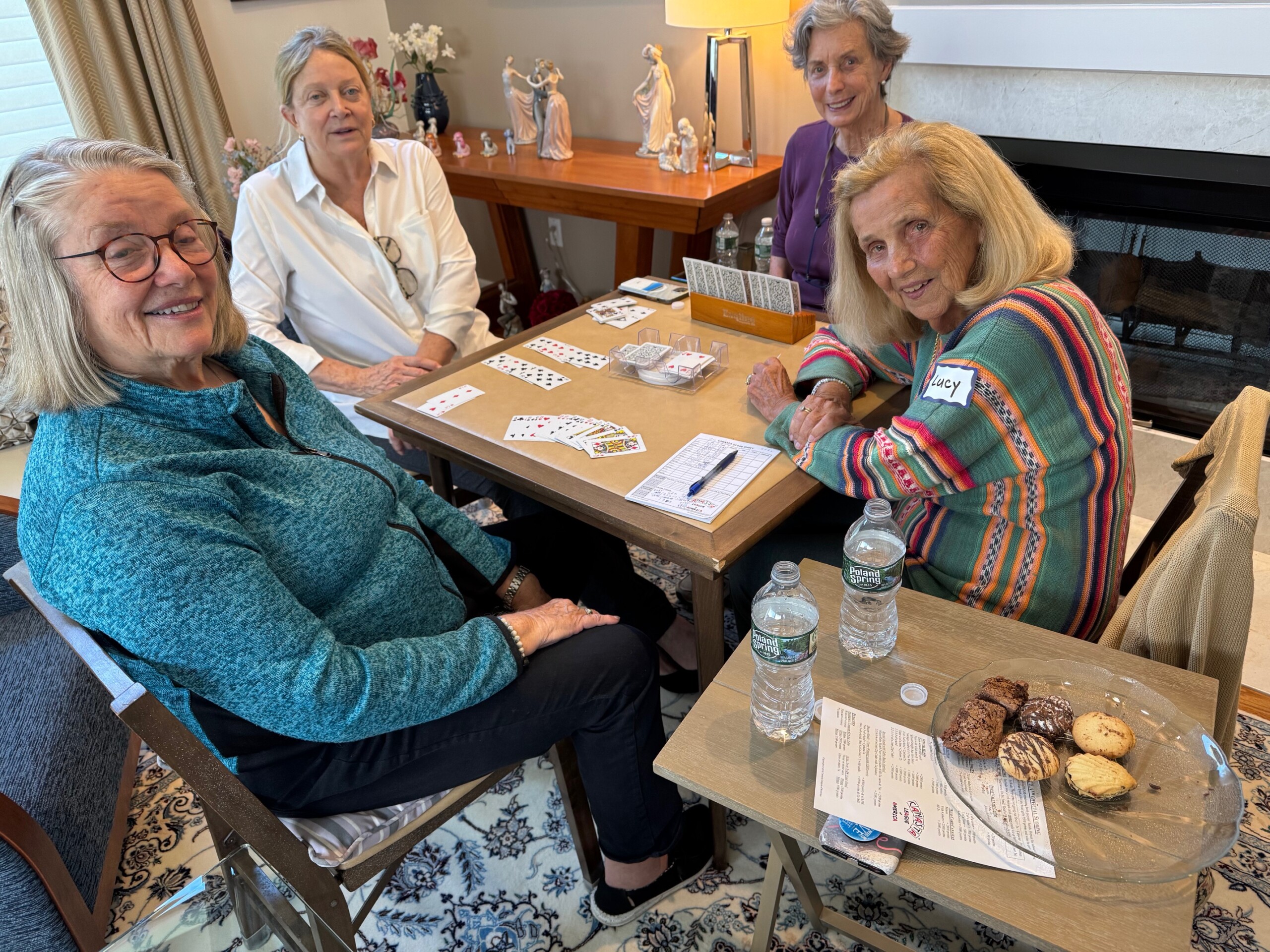(PHOTO: Women’s Club of Rye women at weekly Canasta Club. Contributed.)