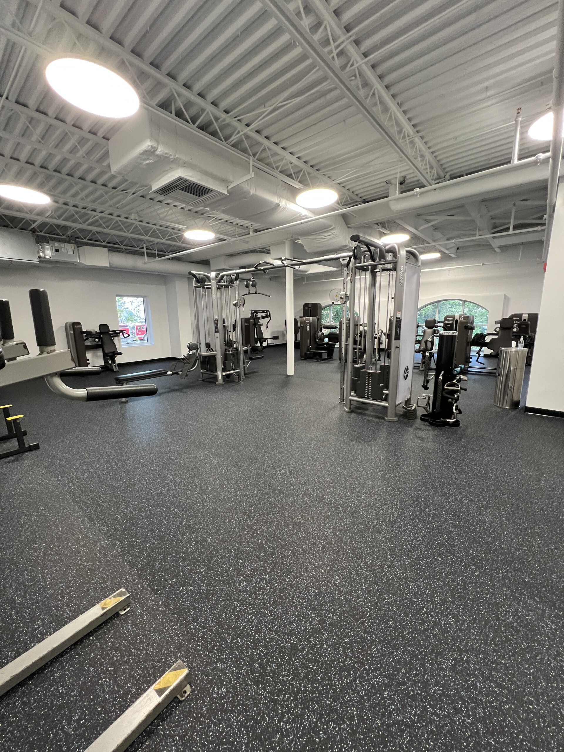 (PHOTO: The newly expanded Christopher D. Mello Fitness Center at the Rye YMCA. Contributed.)