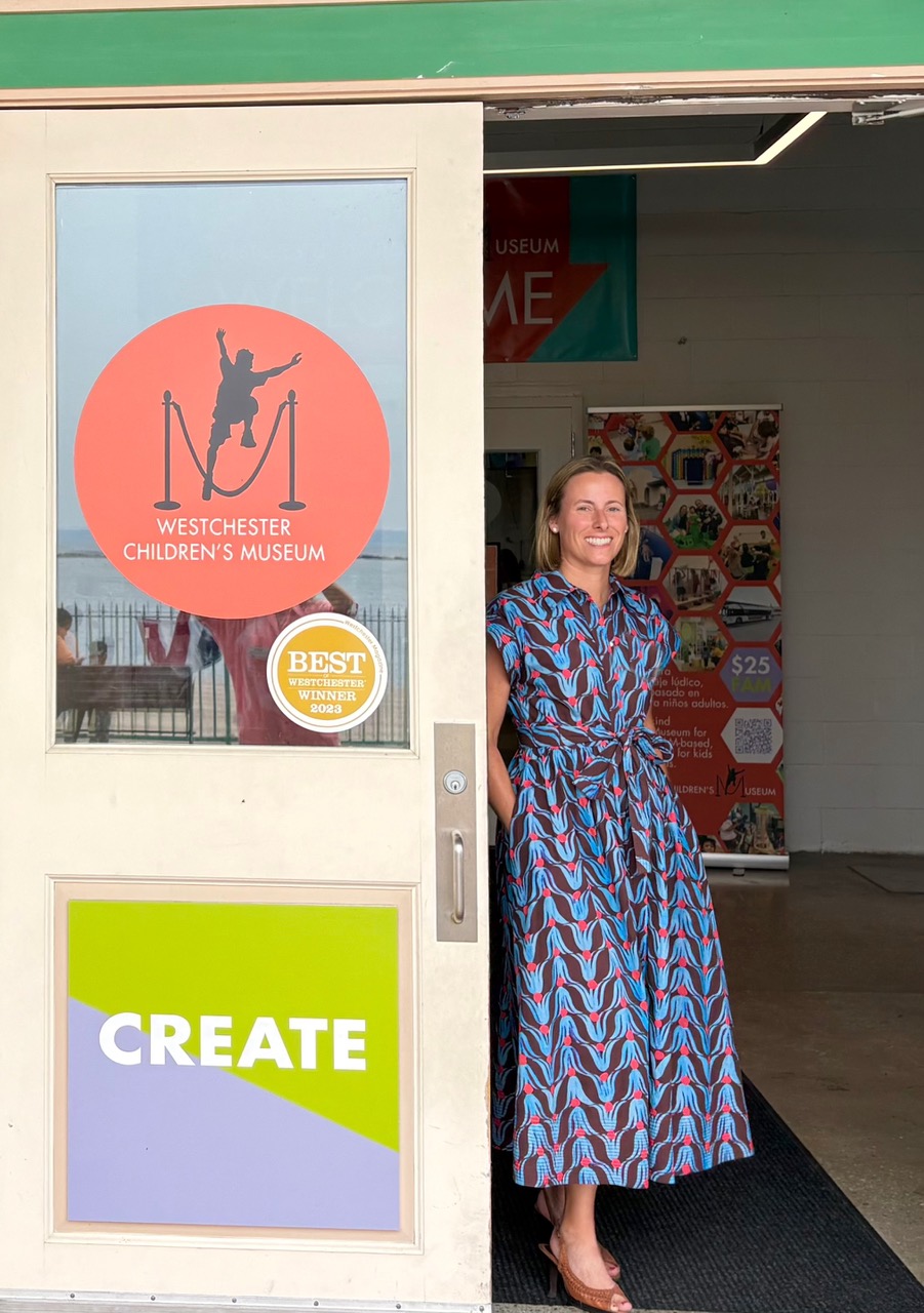 (PHOTO: Westchester Children’s Museum Vice President and Board of Trustee Katie Vernace. Contributed.)