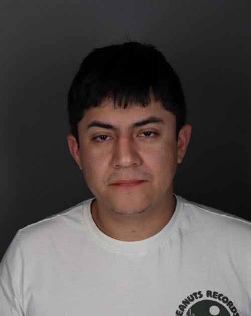 (PHOTO: Rye PD arrested 30 year old Guillermo Martinez-Echeverria of Rye Brook on Tuesday, December 2, 2025. He has been changed with Burglary 3rd, a Class D Felony, Criminal Obstruction of Breathing, a Class A Misdemeanor, and Harassment a violation. Source: Rye PD.)