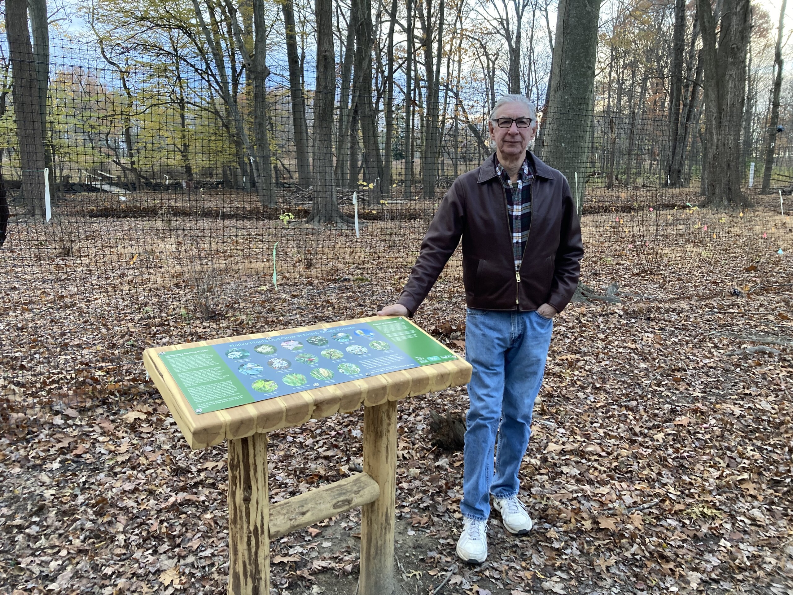 (PHOTO: David Styler, secretary and board member of the Friends of Marshlands. Contributed.)