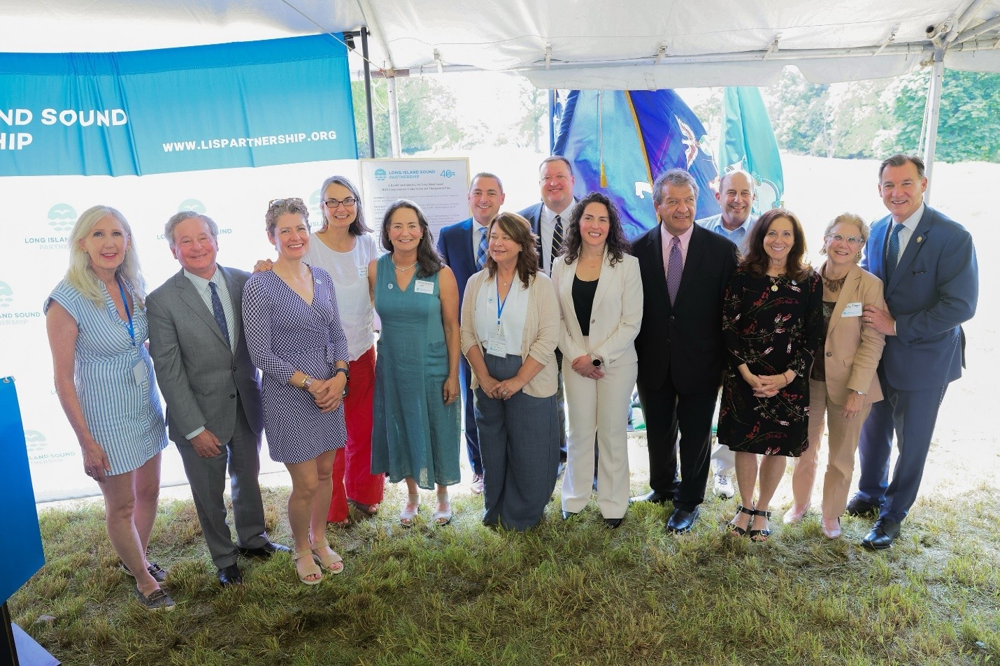 (PHOTO: The 40th anniversary celebration of the Long Island Stewardship Partnership was held at the Jay Estate. Contributed: Jay Heritage Center, Kim Crichlow.)