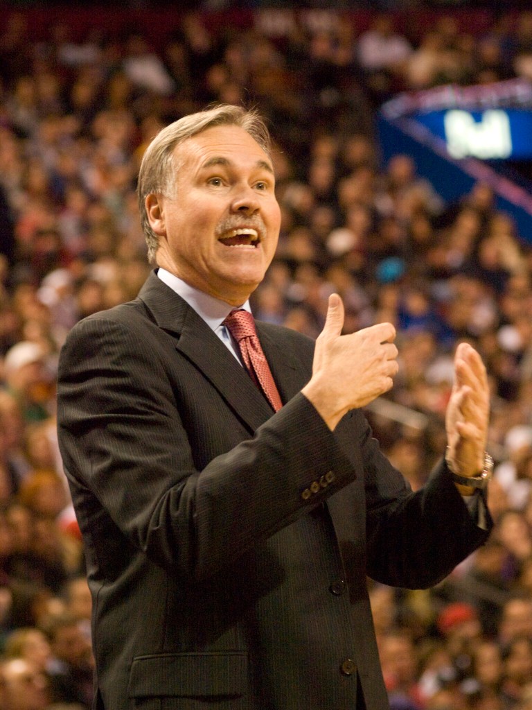 (PHOTO: Basketball player, coach, executive and former Rye resident Mike D’Antoni. Credit: Matt Hickey, CC BY-SA 2.0, via Wikimedia Commons.)