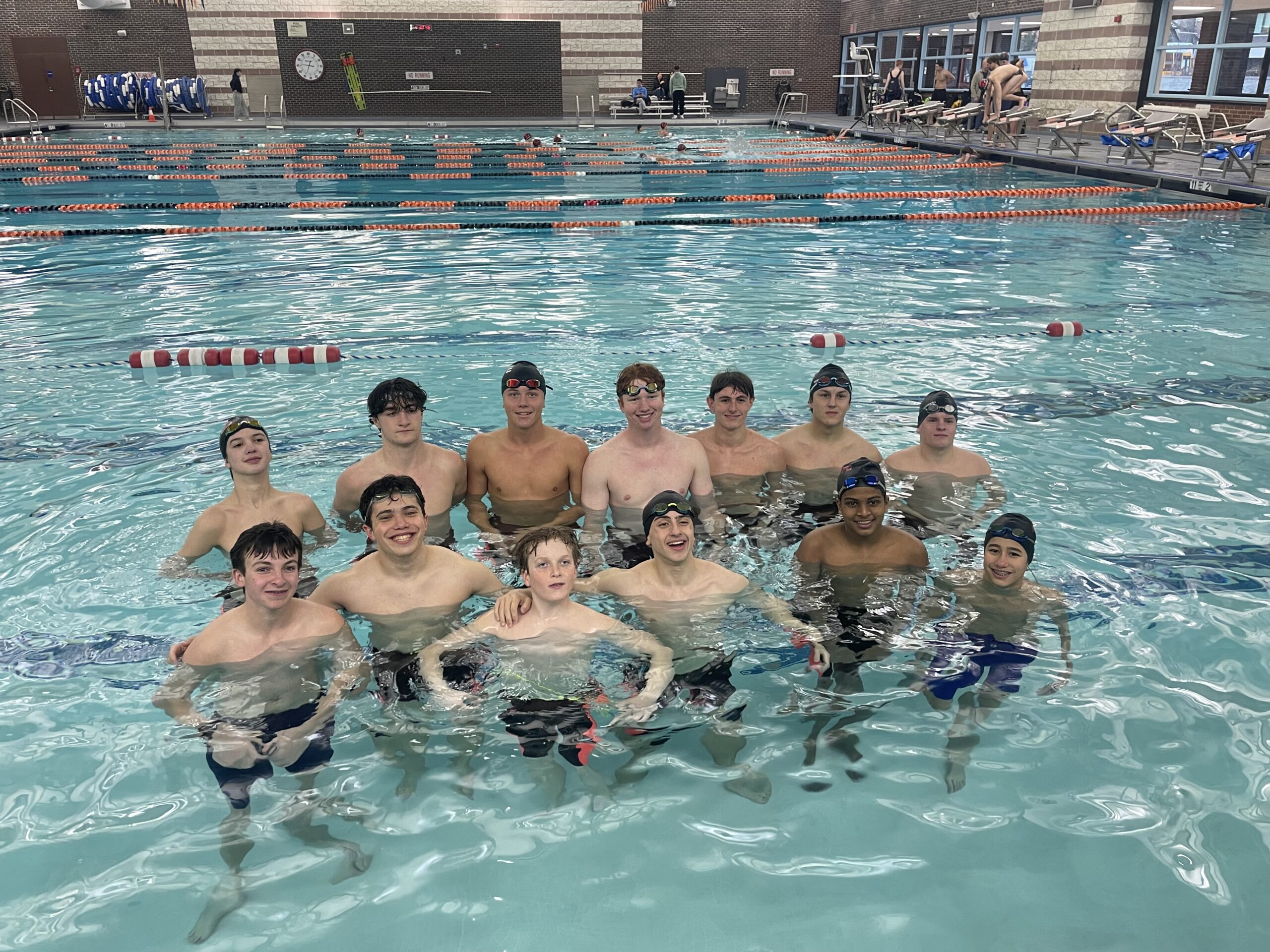 (PHOTO: The Rye - Blind Brook Swim and Dive team from January 16, 2026. Contributed.)