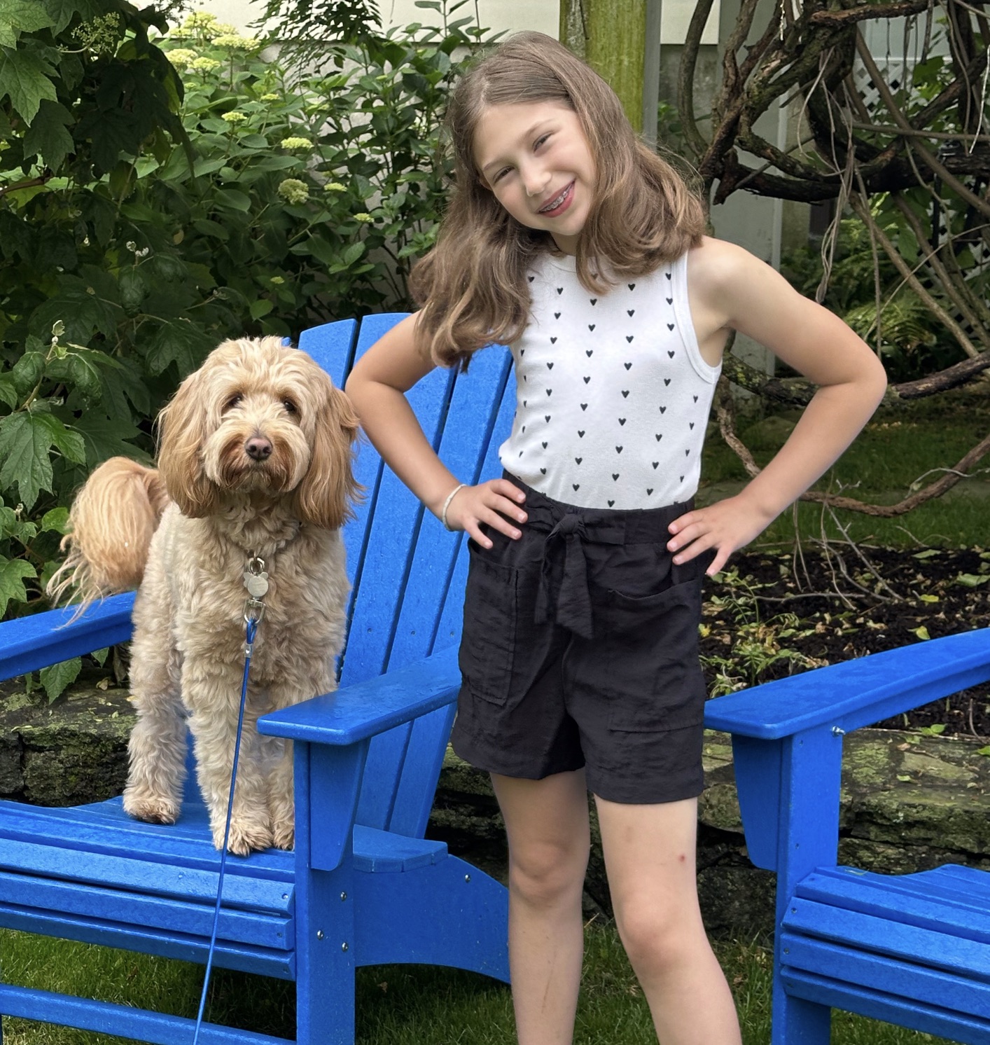 (PHOTO: Hazel Eden, a young actor, singer, and 5th Grader at Osborn School has launched the app SongCoach. Contributed.)