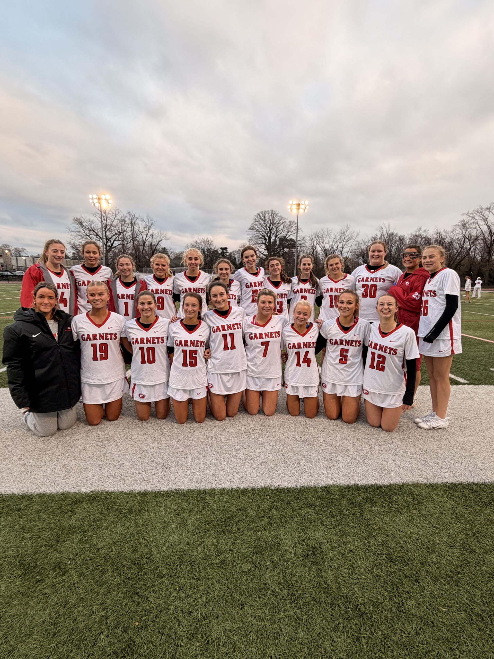(PHOTO: The Rye Girls Lacrosse team after a win vs Pelham on March 23, 2026. Contributed.)