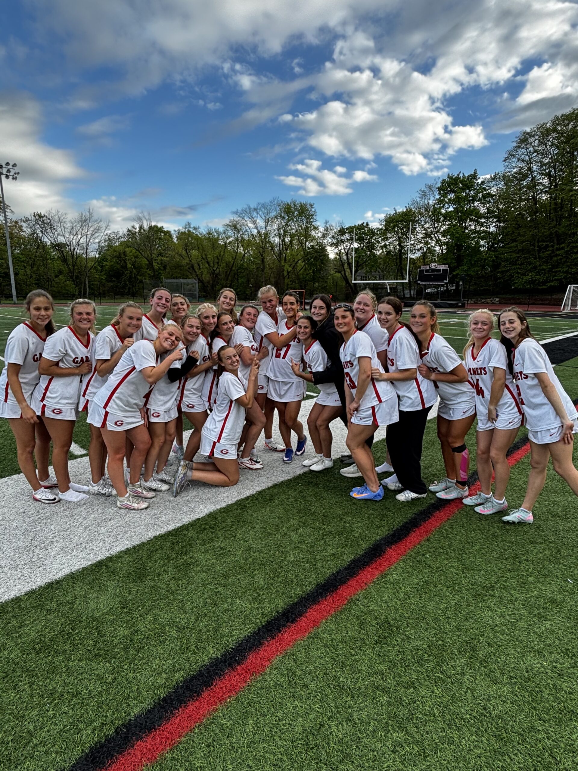 (PHOTO: The Rye Girls Golf team in a celebratory photo from April 30, 2026. Contributed.)