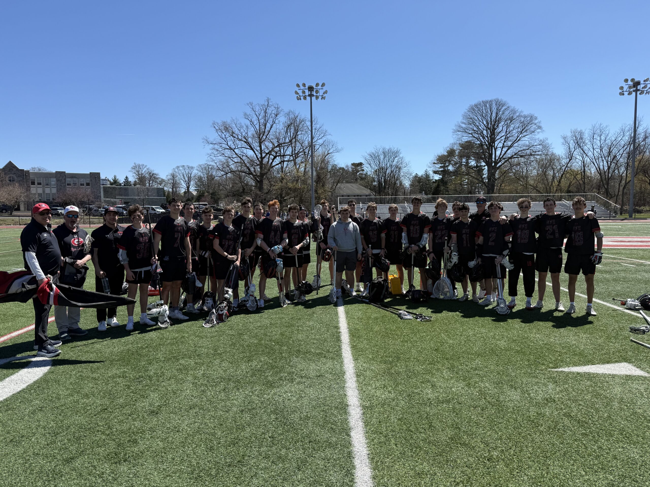 Boys Lacrosse Marches to State Final Four with 19-3 Thumping
