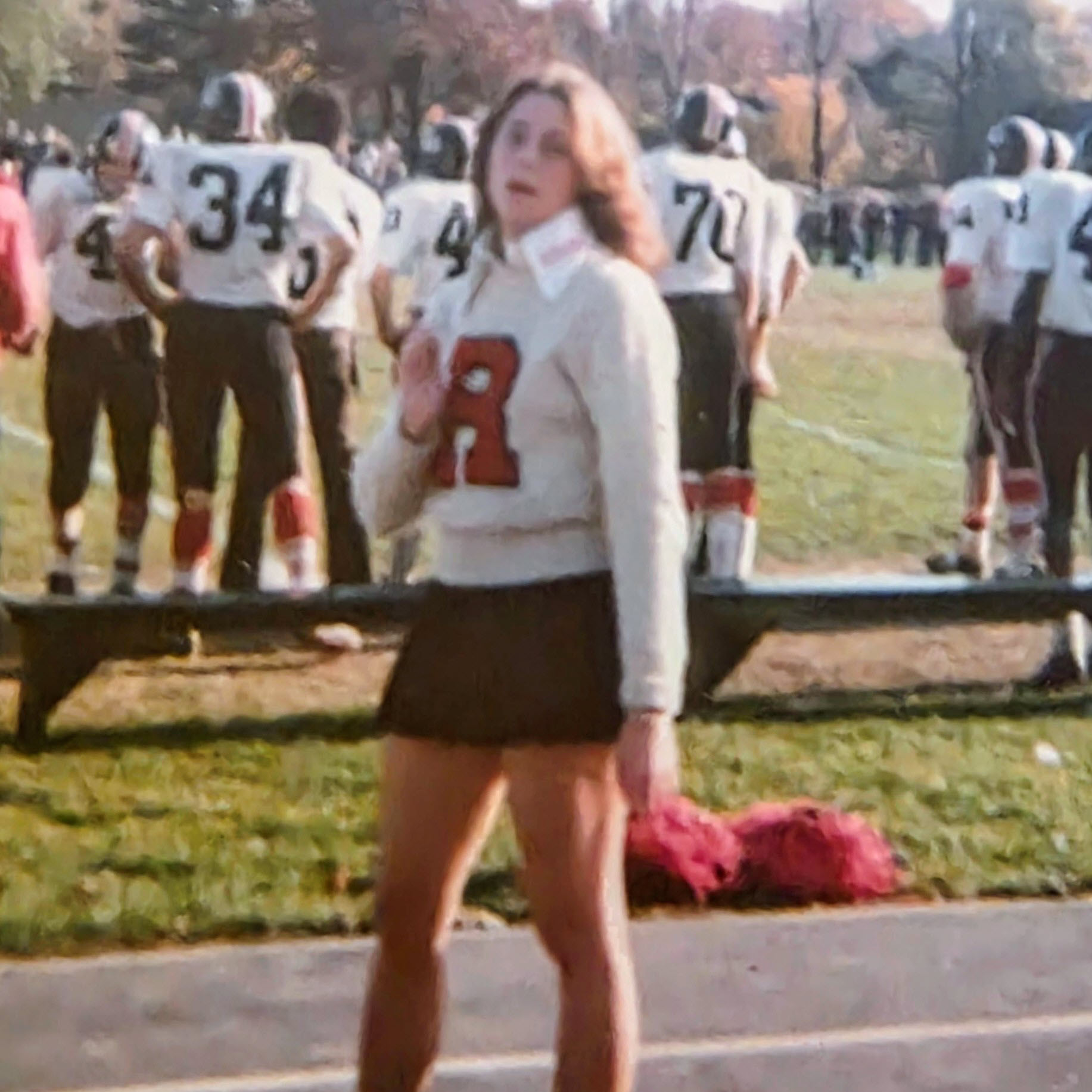 (PHOTO: Rye High School Class of 1976 Jessica Antico was a senior co-captian of the varsity cheerleading team. Contributed.)