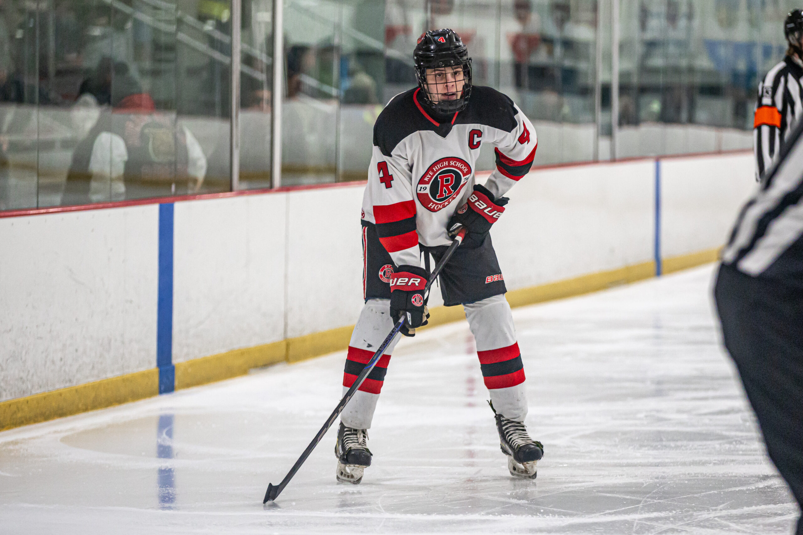 (PHOTO: Rye Hockey senior Will Weinman. Contributed.)