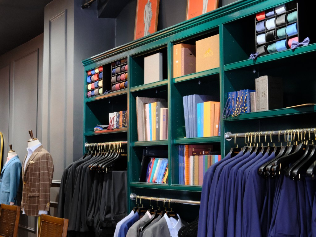 (PHOTO: TWEEDS Custom Suits at 80 Purchase Street in Rye. Contributed.)