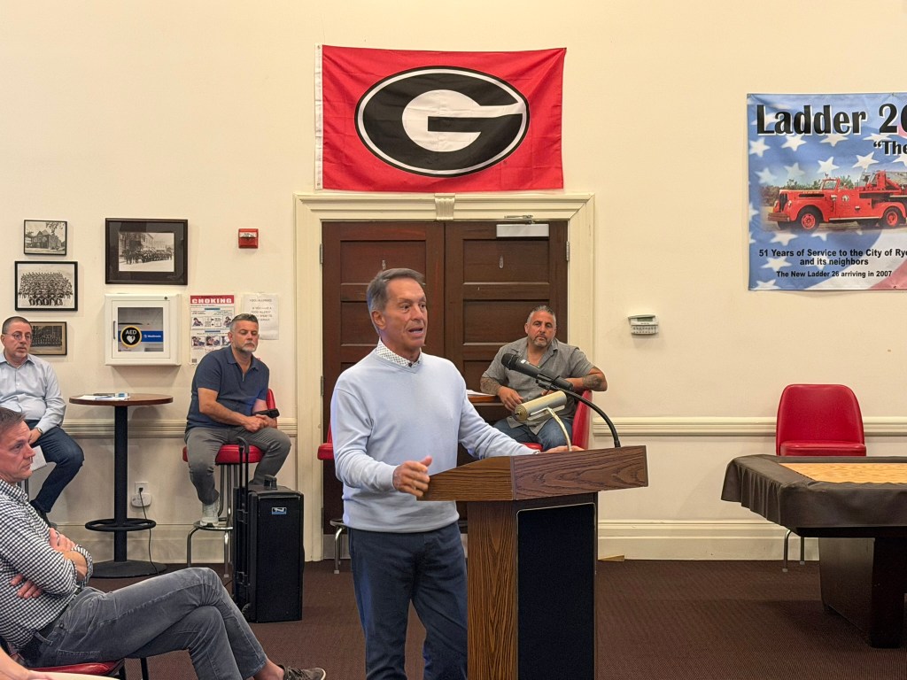 Speaker at local public meeting.