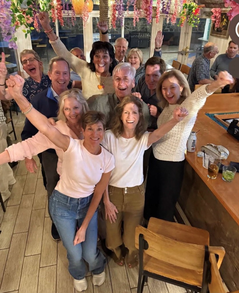 several people at the bar