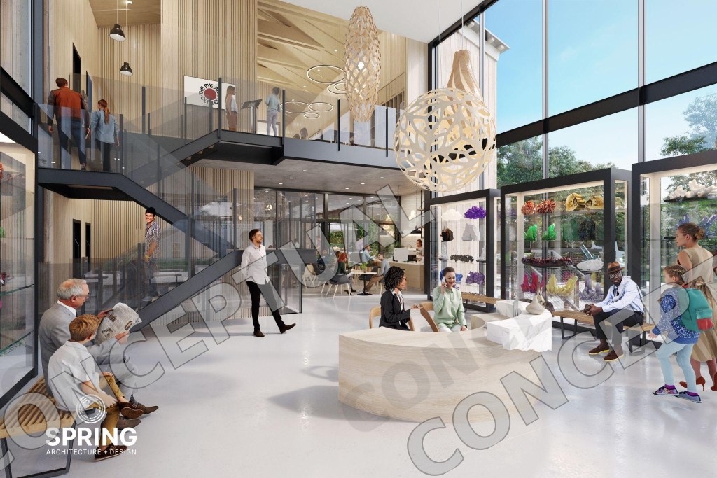 (PHOTO: Concept drawing of the Rye Arts Center campus expansion. Contributed.)