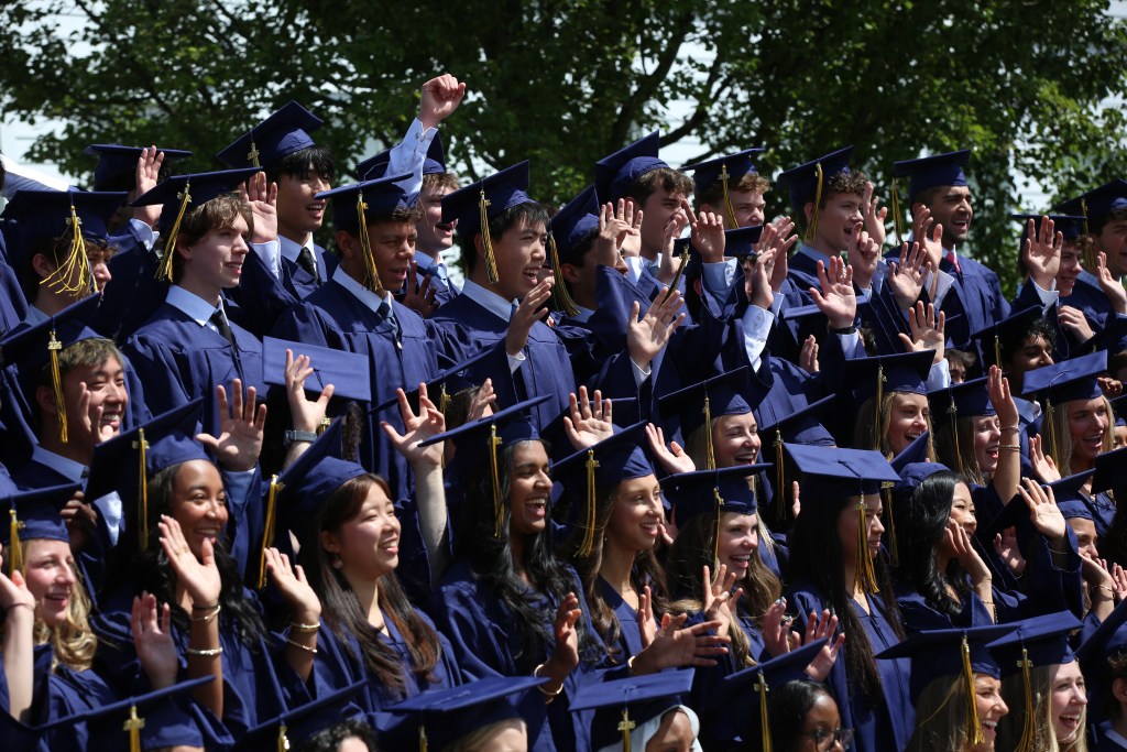 (PHOTO: The Rye Country Day School class of 2026 graduated on June 4, 2026. Credit: Bruce Gilbert.)