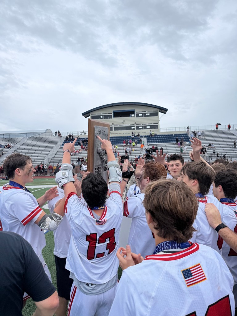team celebrating