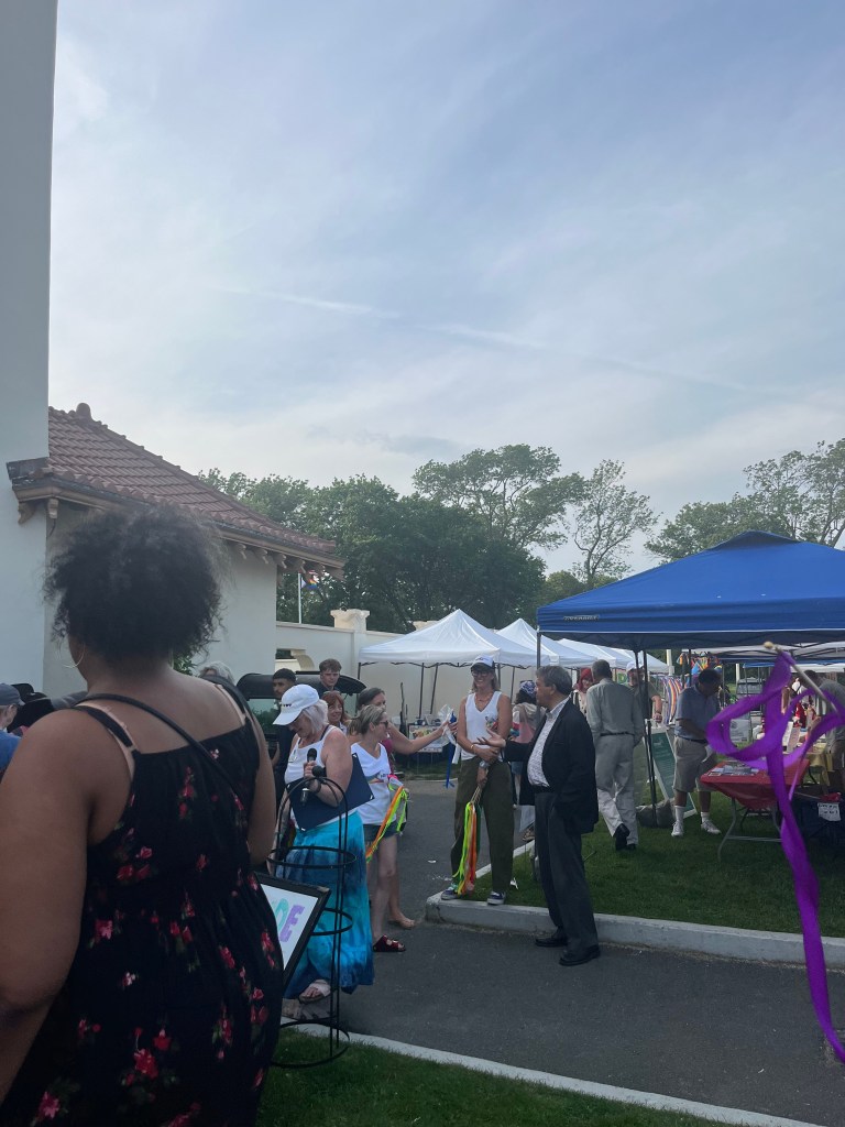(PHOTO: Congressman George Latimer was in attendance at the 2026 Pride Celebration at Rye Town Park. Credit: Claire Curran.)