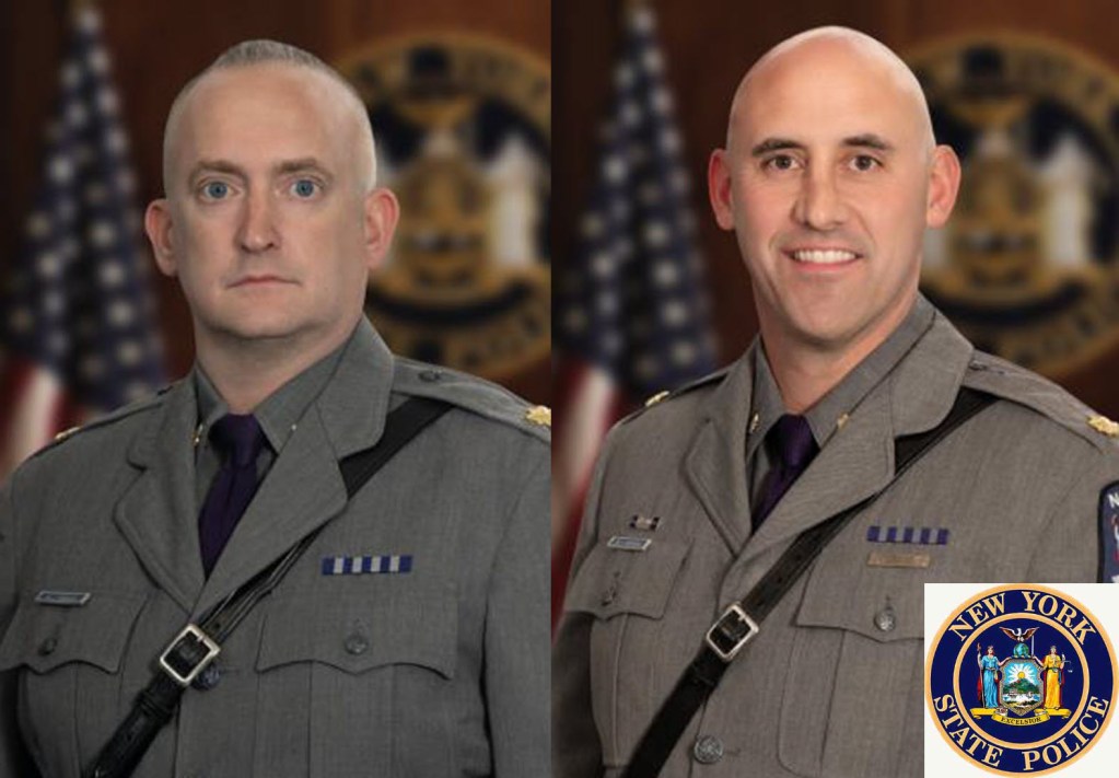 (PHOTO: Major Kyle J. Kroeger and Major Brian T. Ferrone. Contributed.)