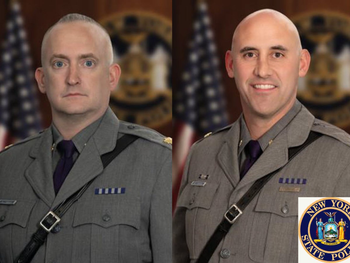 (PHOTO: Major Kyle J. Kroeger and Major Brian T. Ferrone. Contributed.)