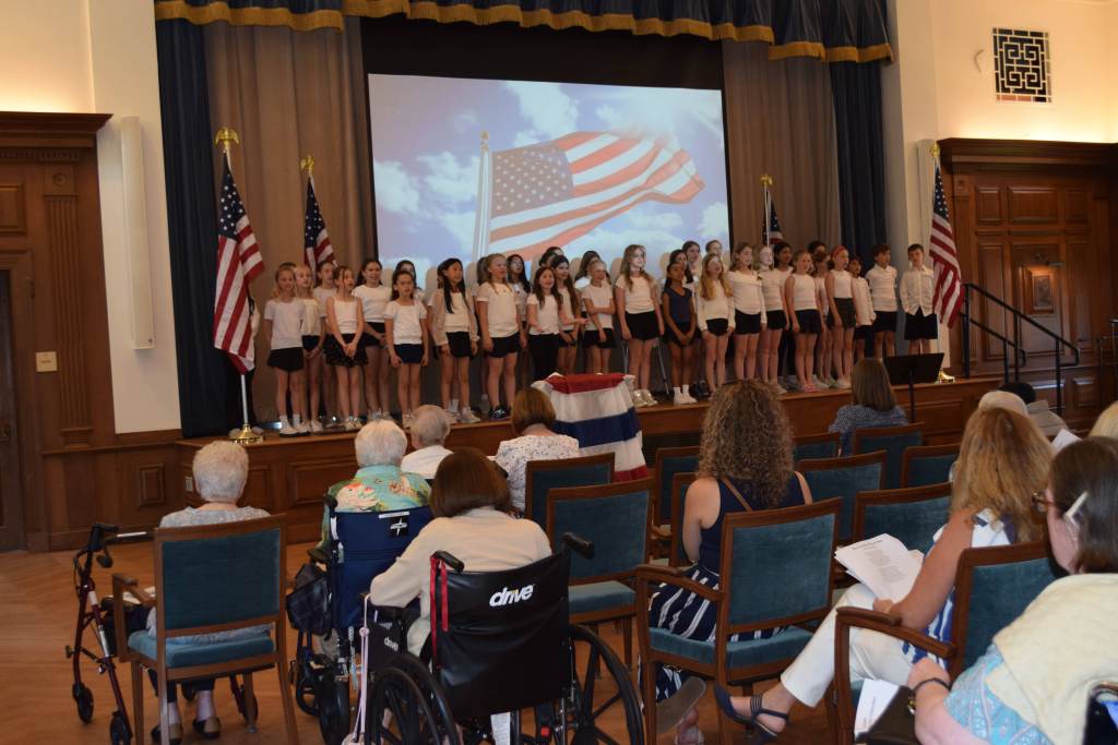 (PHOTO: Osborn School's Music Makers brought music and patriotism to the annual Flag Day celebration at the Osborn Senior Living Community on June 12, 2026. Contributed.)