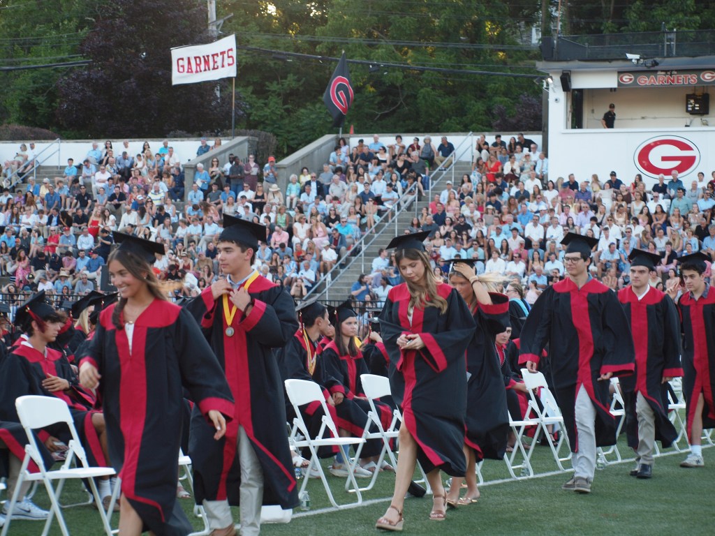 (PHOTO: Members of the Rye High School Class of 2026.)