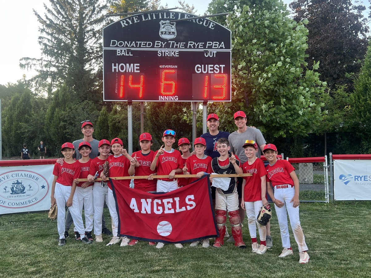 Angels Win Rye Little League Majors Championship in Crazy Game