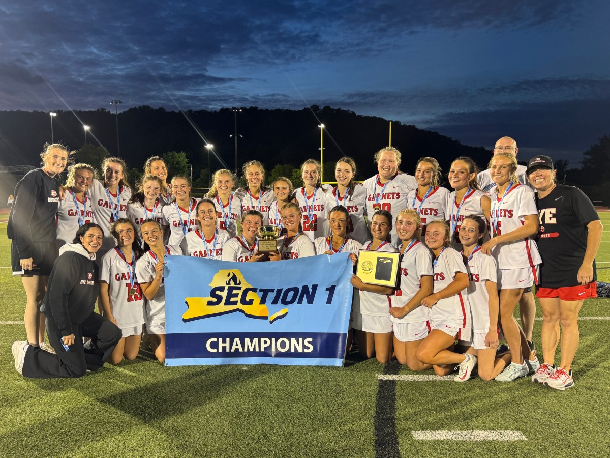 Rye Girls Lacrosse Pulls Away to Win Sectional Championship