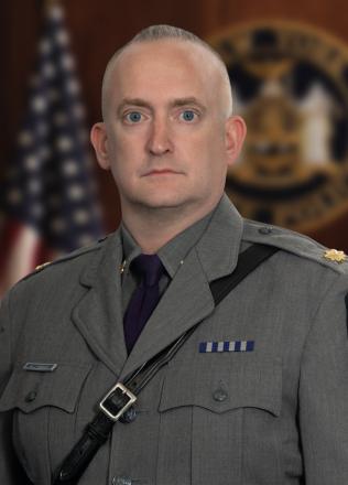 (PHOTO: Major Kyle J. Kroeger has been appointed Commander of Troop T, serving the New York State Thruway. Contributed.)