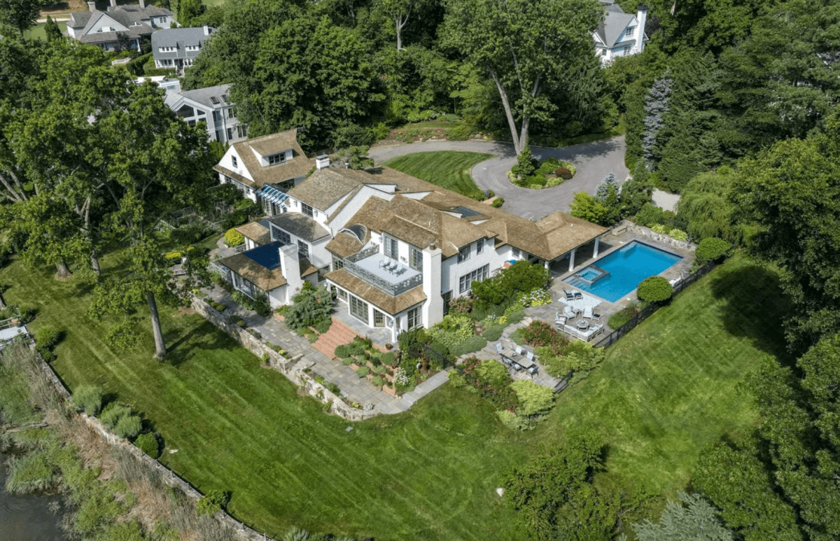 House of The Week: $8M Rye Home with Private Dock and Pool