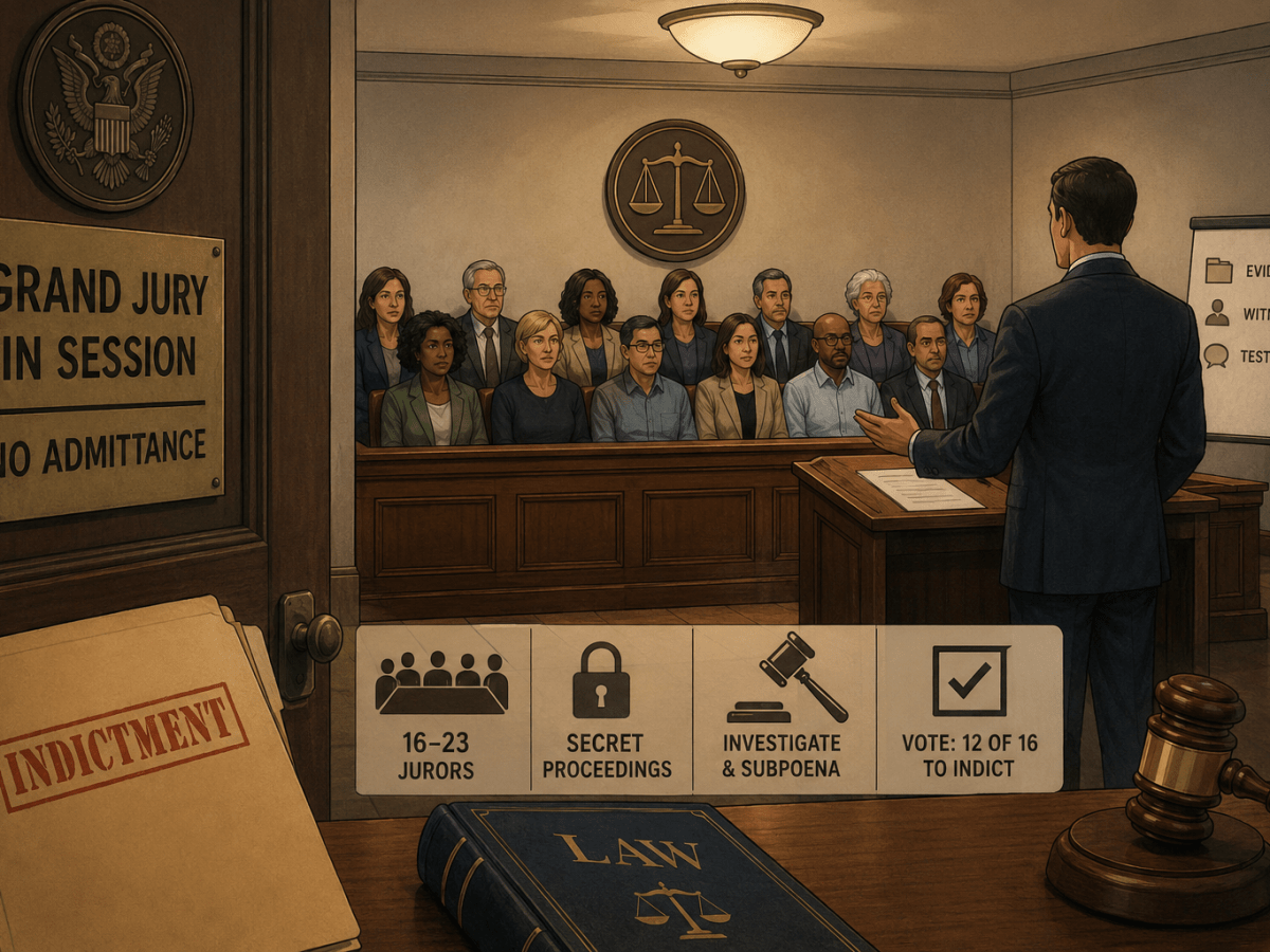 Holding Court: Judge Latwin on Grand Jury Proccedings