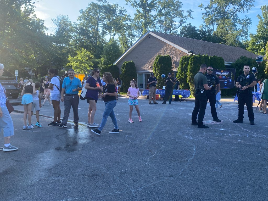 (PHOTO: Rye Police Department held its fourth annual National Night Out on August 4, 2026.)