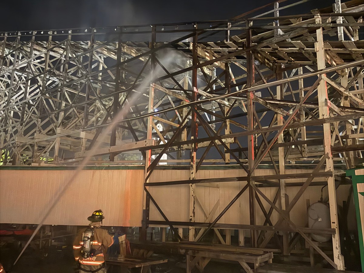 Playland Dragon Coaster Fire Suspected to be Accidental