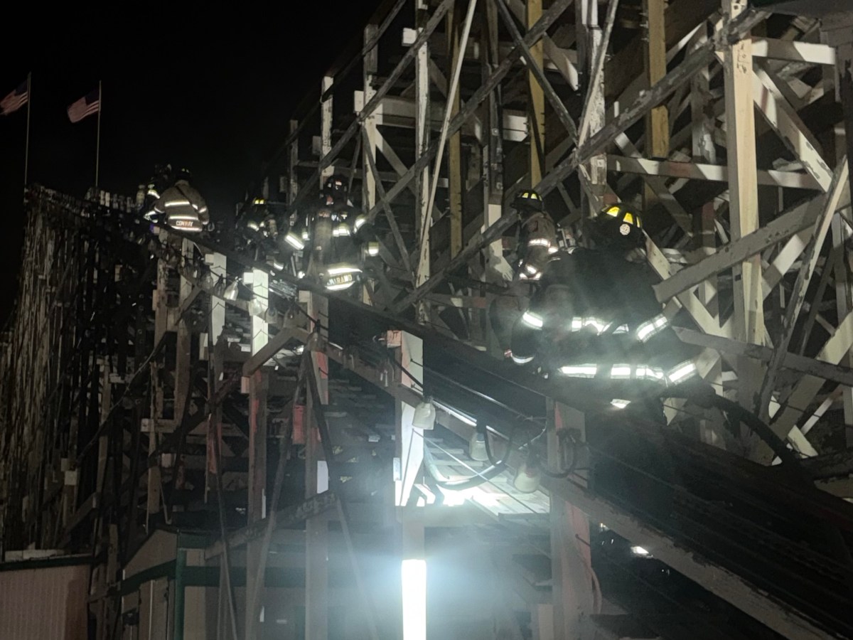 Fire at Rye Playland’s 97-Year-Old Dragon Coaster (Developing Story)