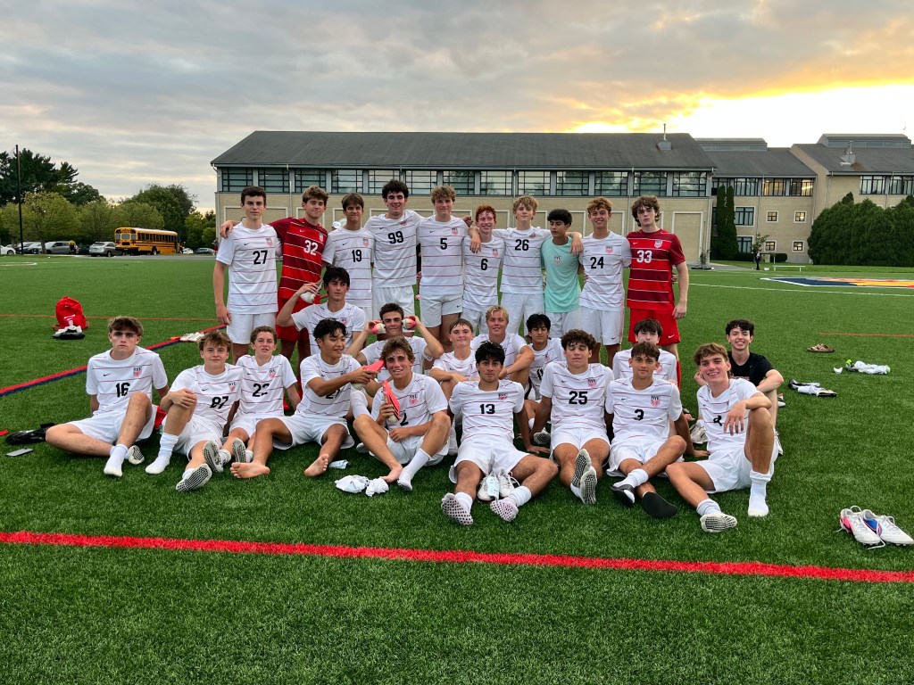 (PHOTO: The Rye Boys Soccer team from a 4-0 win on September 16, 2026. Contributed.)