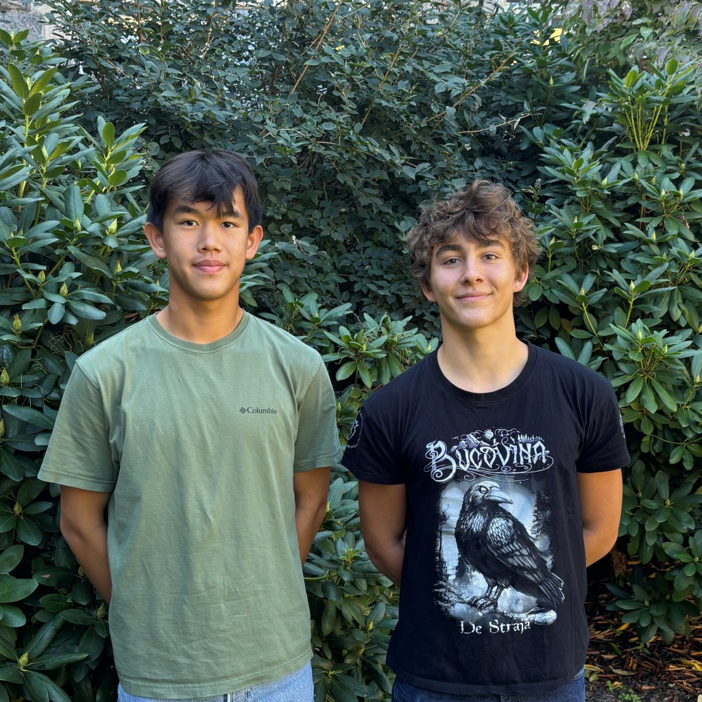 photo of two students